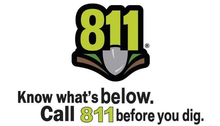 CALL BEFORE YOU DIG LOGO