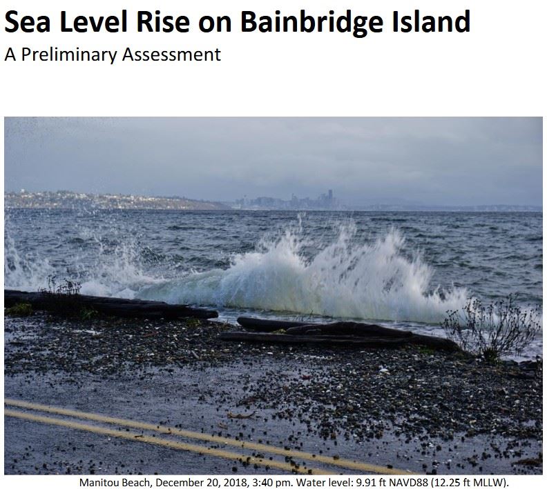 Sea Level Rise Assessment Cover