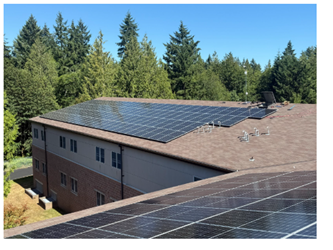 woodward middle school solar panels photo