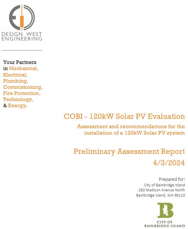 120kW solar PV evaluation report